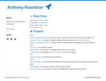 Tablet Screenshot of anthonykosednar.com